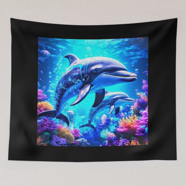 Item preview, Dolphins Siesta designed and sold by Kingcls.