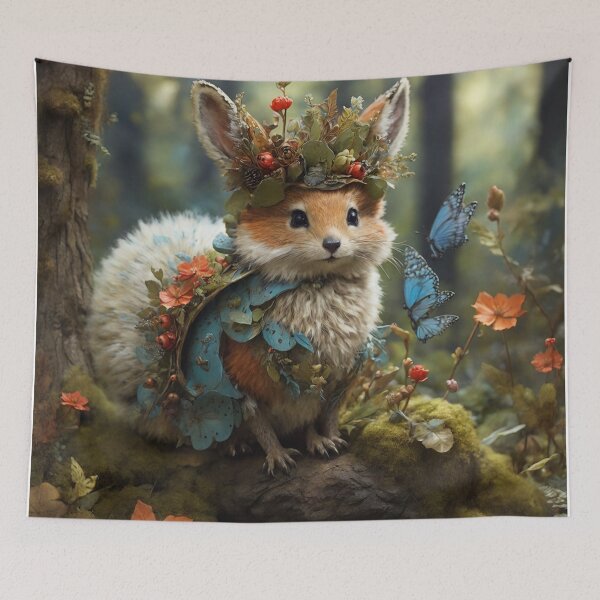 Item preview, Whimsical Woodland Creature designed and sold by Sadia  Jannat.