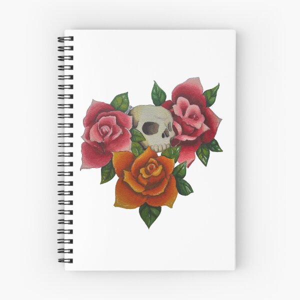 Item preview, Skull & Roses by Moss designed and sold by TheMossyCreations.