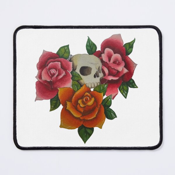Item preview, Skull & Roses by Moss designed and sold by TheMossyCreations.