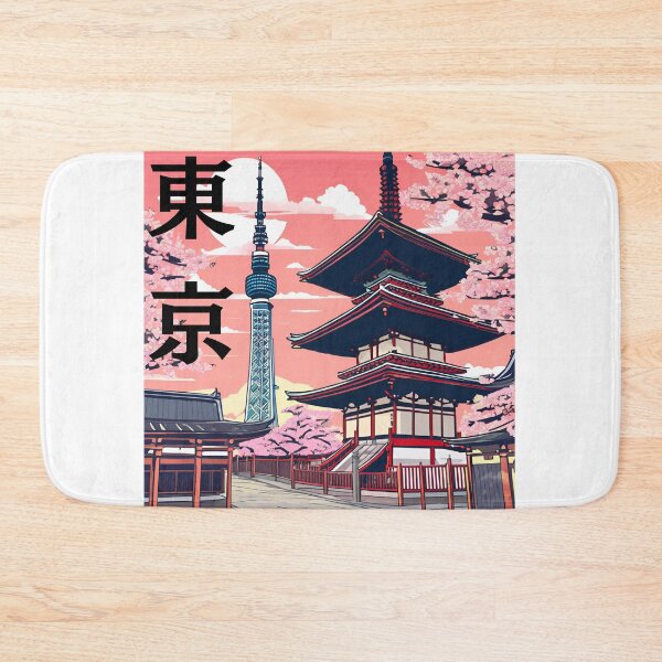 Item preview, TOKYO Skytree Asakusa Sensoji cherry blossoms JAPAN designed and sold by AsianWalking.