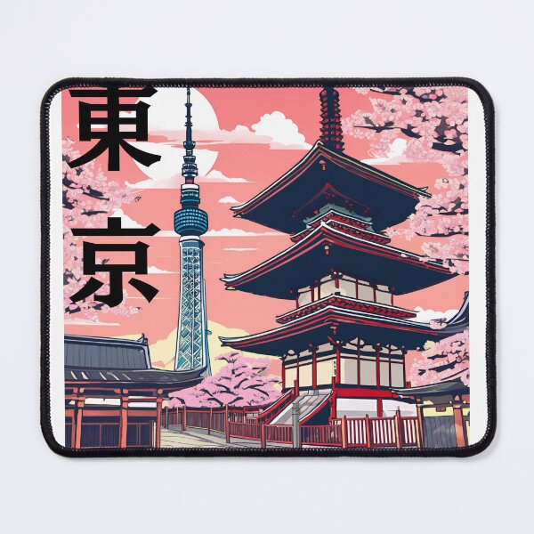 Item preview, TOKYO Skytree Asakusa Sensoji cherry blossoms JAPAN designed and sold by AsianWalking.