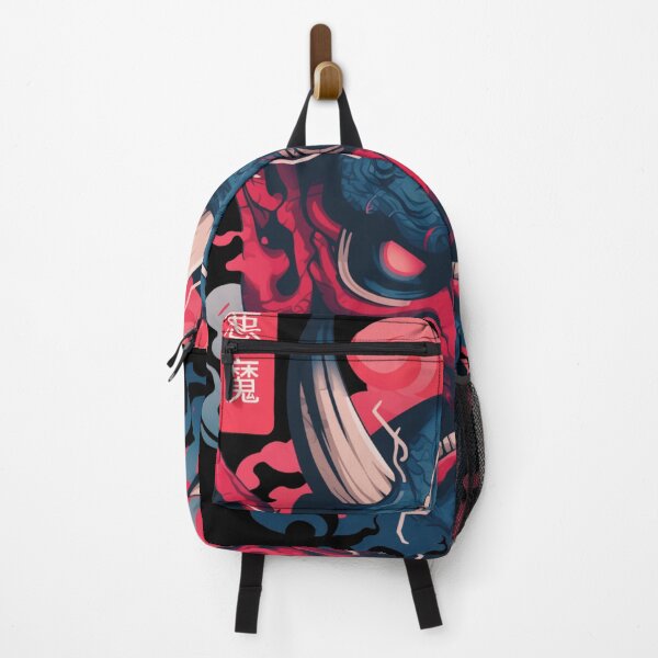 Item preview, Japanese demon mask AKM_03 designed and sold by NoNeed4InK.