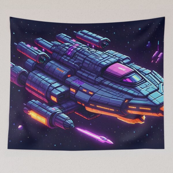 Item preview, Pixel Spaceship designed and sold by papi1998.