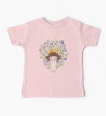 I love flowers Baby Tee