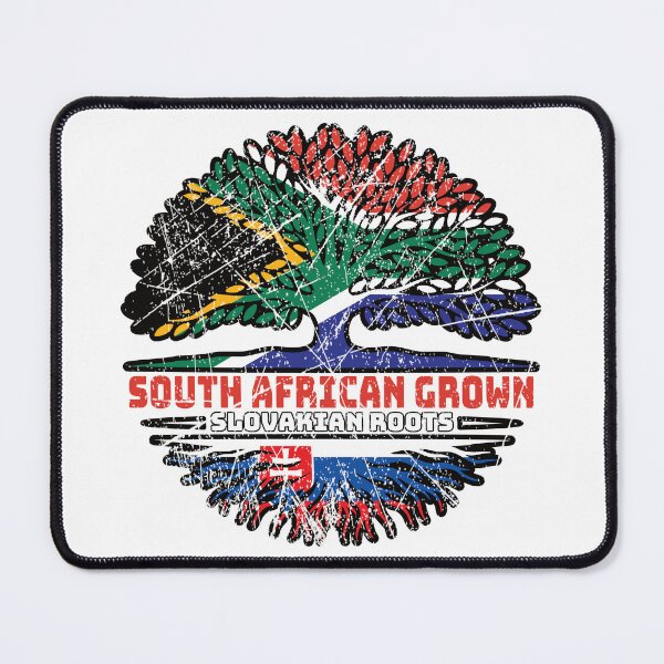 Item preview, Slovakia Slovakian South African South Africa Tree Roots Flag designed and sold by FlagX.