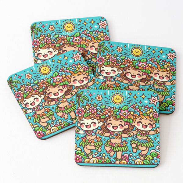 Item preview, Enchanting Hula Kids - 040 designed and sold by sagaofsilence.