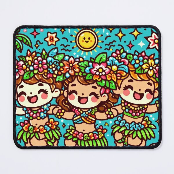Item preview, Enchanting Hula Kids - 040 designed and sold by sagaofsilence.