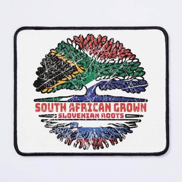 Item preview, Slovenia Slovenian South African South Africa Tree Roots Flag designed and sold by FlagX.