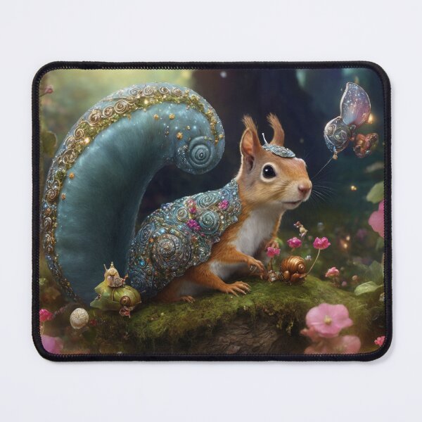 Item preview, Enchanted Squirrel-Snail designed and sold by Sadia Jannat.