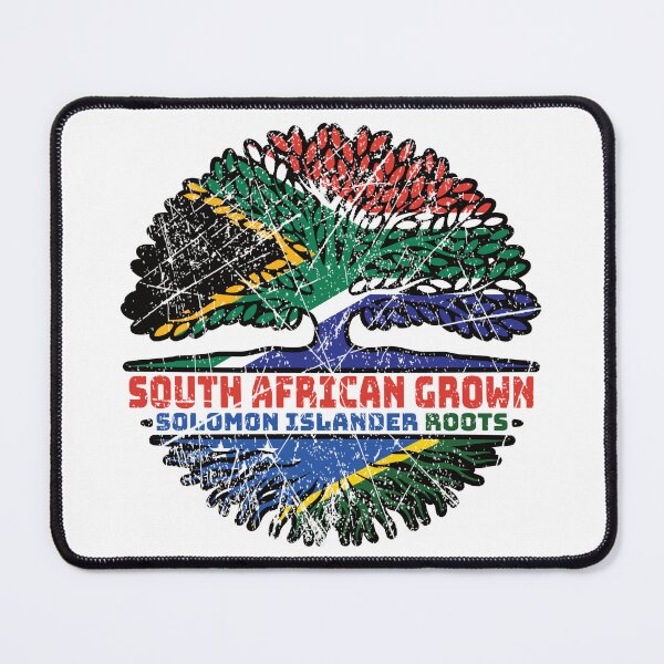 Item preview, Solomon Islands Solomon Islander South African South Africa Tree Roots Flag designed and sold by FlagX.
