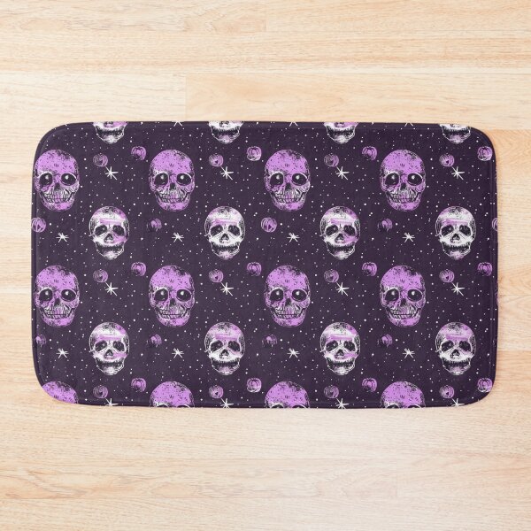 Item preview, Grunge Halloween Purple Skulls & Stars designed and sold by AgathaZolastore.