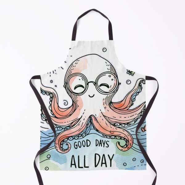 Item preview, Octopus with Glasses on the Sea designed and sold by Nanthanon.
