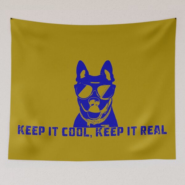 Item preview, Keep it Cool, Keep it Real Tee #0 designed and sold by purrfect pattern.
