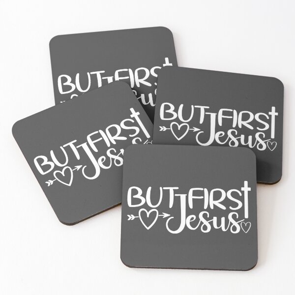 Item preview, But First Jesus designed and sold by simplydesignart.