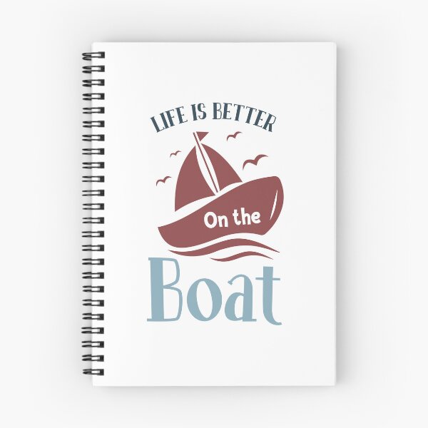 Item preview, Life is Better on the Boat Design designed and sold by Art-shia.