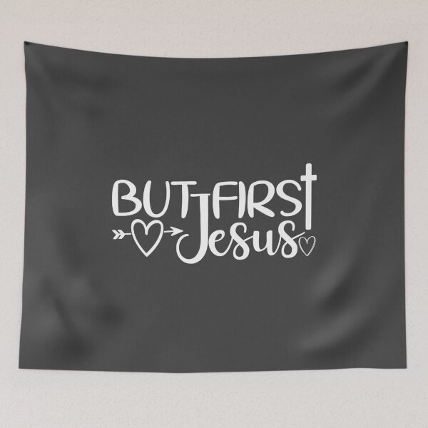 Item preview, But First Jesus designed and sold by simplydesignart.