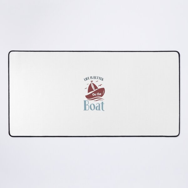 Item preview, Life is Better on the Boat Design designed and sold by Art-shia.