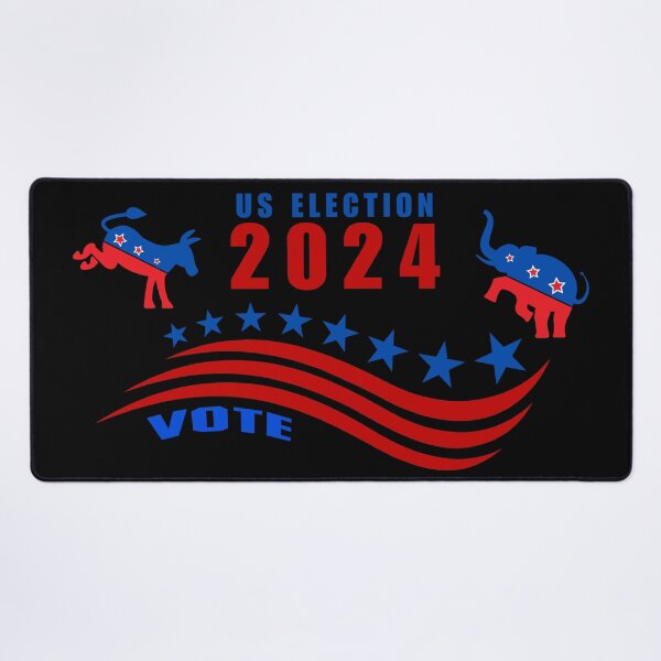 Item preview, US ELECTION 2024 DONKEY AND ELEPHANT designed and sold by CHANCHANAI.