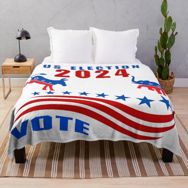 Item preview, US ELECTION 2024 DONKEY AND ELEPHANT designed and sold by CHANCHANAI.