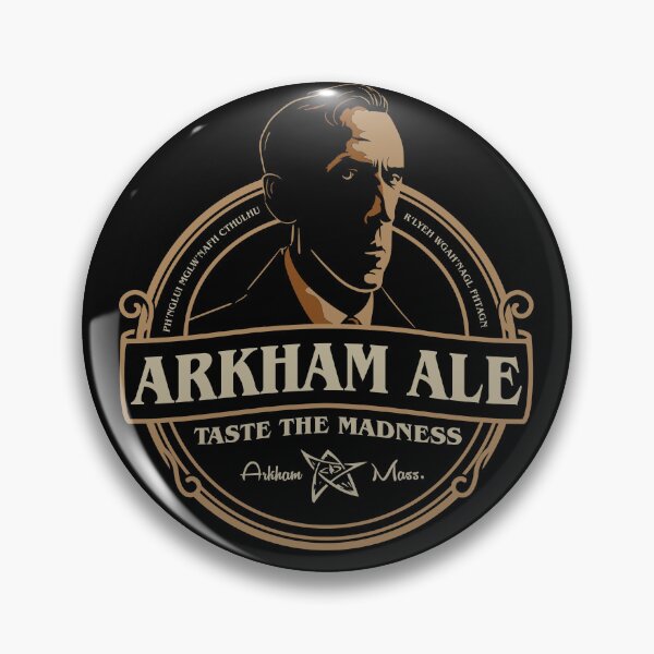 Item preview, Lovecraft's Arkham Ale - Taste the Madness designed and sold by Meta Cortex.