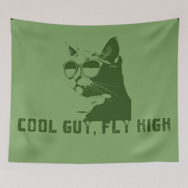 Item preview, Cool Guy, Fly High Tee #7 designed and sold by purrfect pattern.