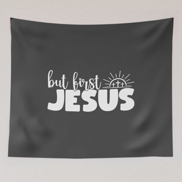 Item preview, But First Jesus designed and sold by simplydesignart.
