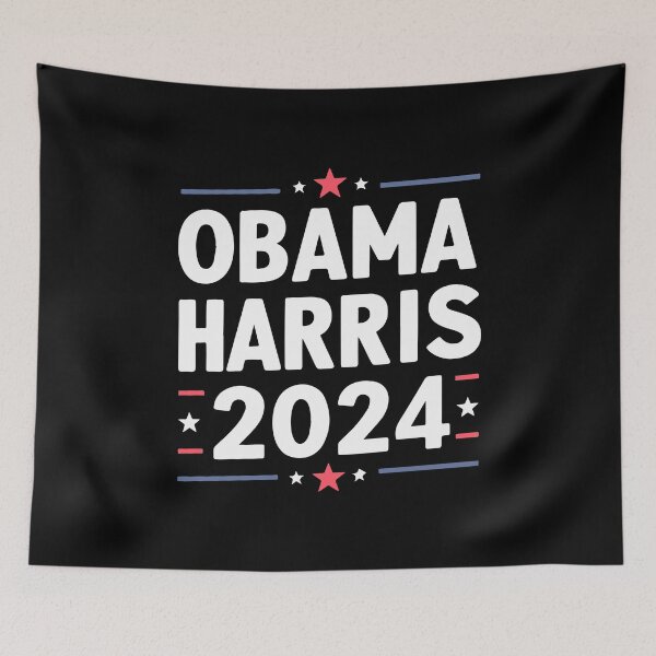 Item preview, OBAMA HARRIS 2024 DEMOCRAT US ELECTION Michelle kamala designed and sold by w1ckerman.