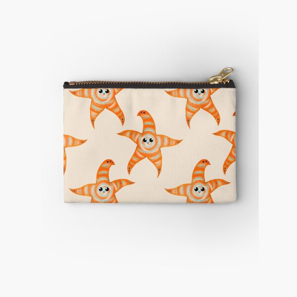 Item preview, cute orange spiral starfish - light designed and sold by doveydotdraws.