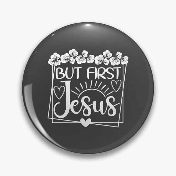 Item preview, But First Jesus designed and sold by simplydesignart.