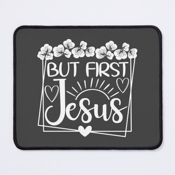 Item preview, But First Jesus designed and sold by simplydesignart.