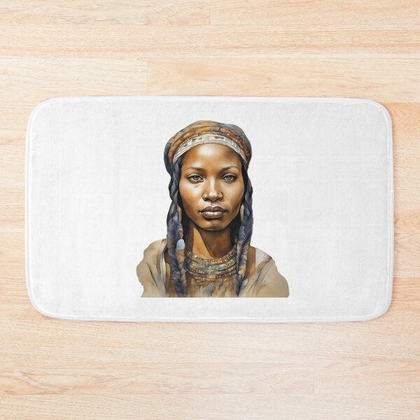 Item preview, African Watercolor Art, African Woman, African Style designed and sold by SRLND.