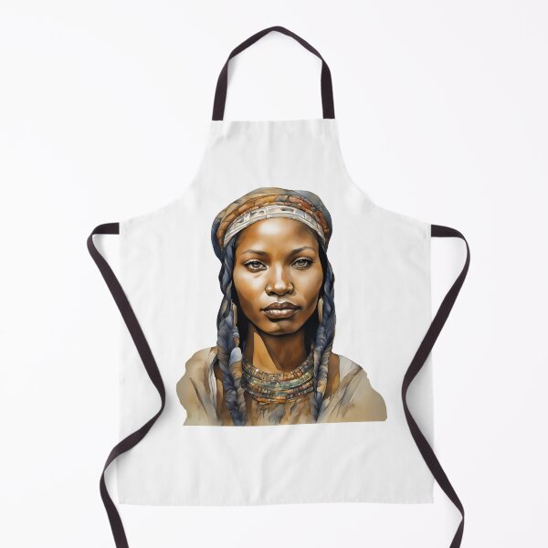 Item preview, African Watercolor Art, African Woman, African Style designed and sold by SRLND.