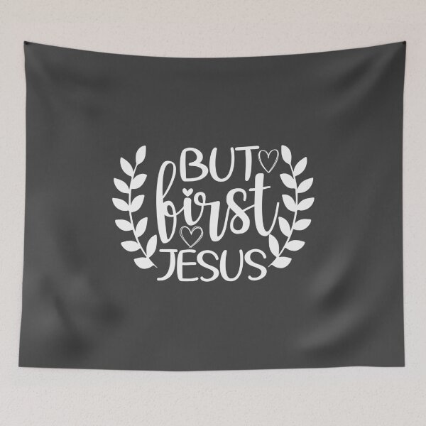 Item preview, But First Jesus designed and sold by simplydesignart.