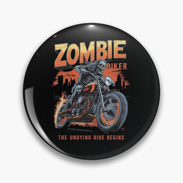 Item preview, Zombie biker designed and sold by JansenGS.