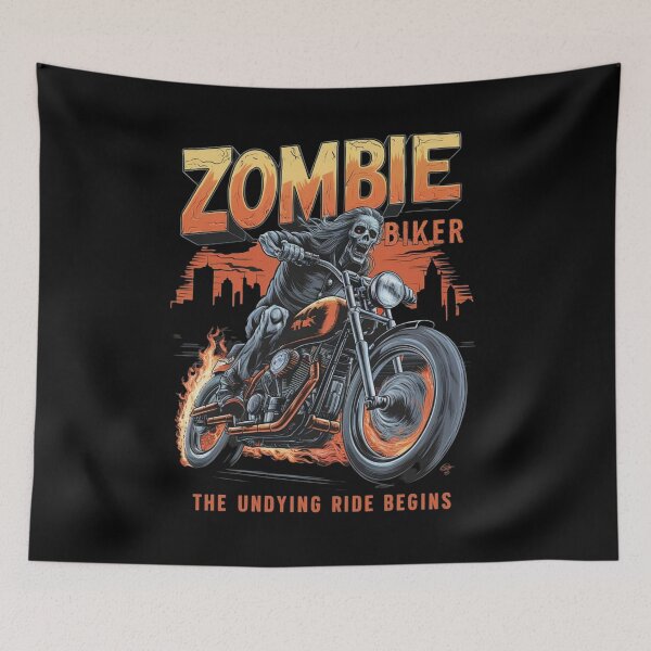 Item preview, Zombie biker designed and sold by JansenGS.