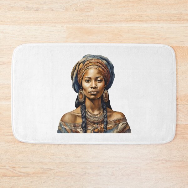Item preview, African Watercolor Art, African Woman, African Style designed and sold by SRLND.