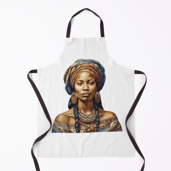 Item preview, African Watercolor Art, African Woman, African Style designed and sold by SRLND.