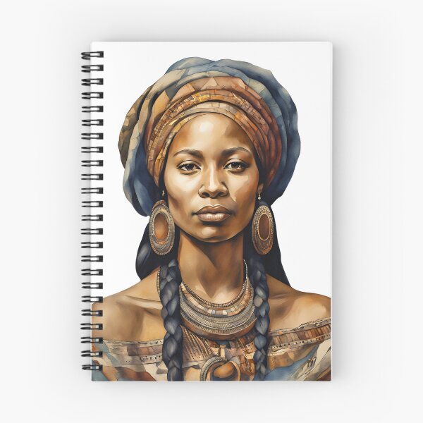 Item preview, African Watercolor Art, African Woman, African Style designed and sold by SRLND.