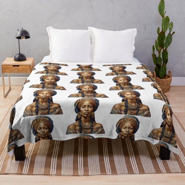 Item preview, African Watercolor Art, African Woman, African Style designed and sold by SRLND.