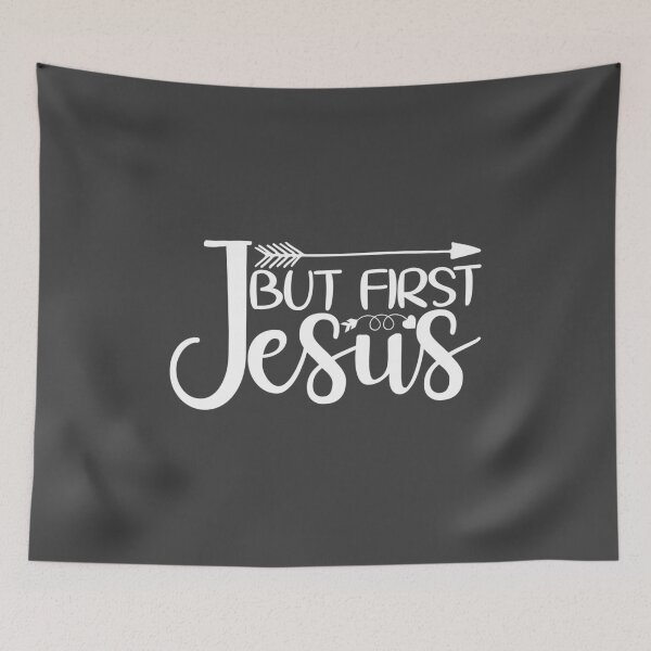 Item preview, But First Jesus designed and sold by simplydesignart.
