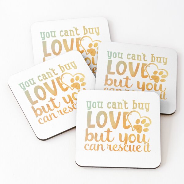 Item preview, You Can't Buy Love But You Can Rescue it designed and sold by Ze G.