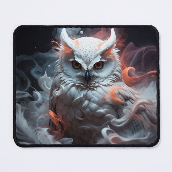Item preview, Mystic Owl in Smoke and Fire - Exclusive Art by LaLi Designs designed and sold by LaLi-Designs.