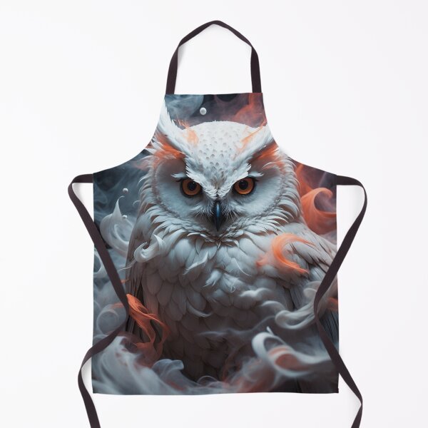 Item preview, Mystic Owl in Smoke and Fire - Exclusive Art by LaLi Designs designed and sold by LaLi-Designs.