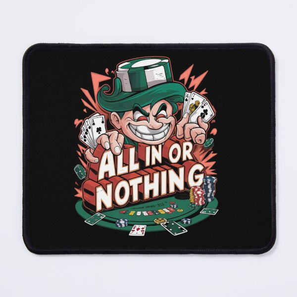Item preview, All in or nothing - Poker hands - Casino vibes designed and sold by JansenGS.