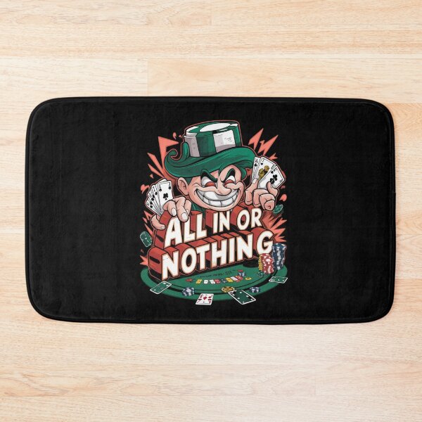 Item preview, All in or nothing - Poker hands - Casino vibes designed and sold by JansenGS.
