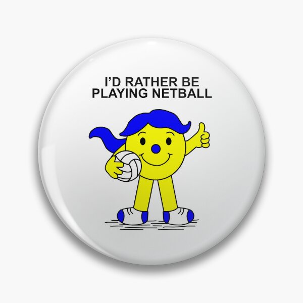 Item preview, Little Miss I'd rather be playing Netball designed and sold by Scat the cat.