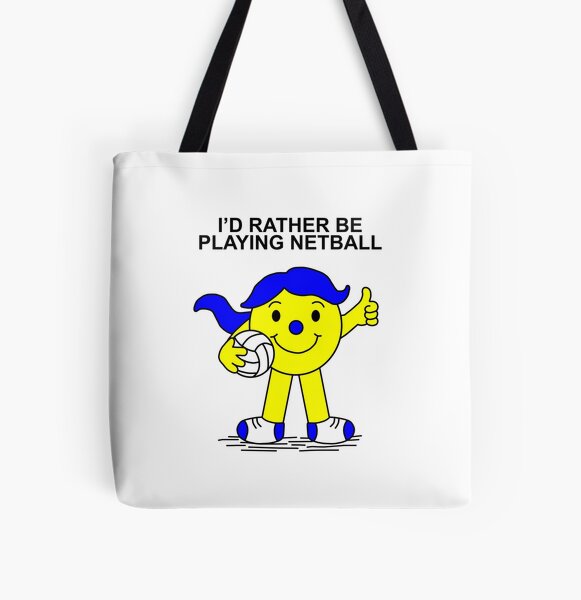 Item preview, Little Miss I'd rather be playing Netball designed and sold by Scatthecat.