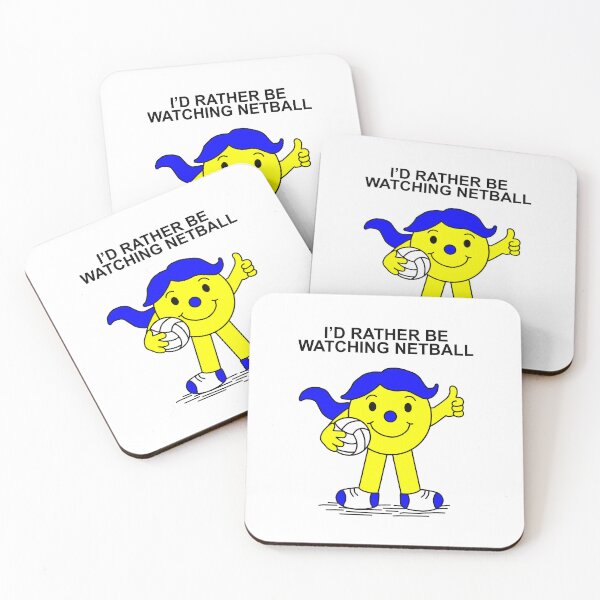 Item preview, Little Miss I'd rather be watching Netball designed and sold by Scat the cat.
