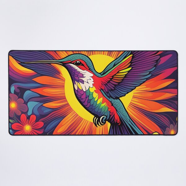 Item preview, Vivid Hummingbird Bliss designed and sold by CharismaticMindArt.
